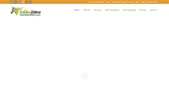 Desktop Screenshot of greenzebramedia.com